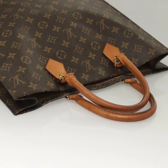 LOUIS VUITTON Monogram Sac Plat Hand Bag - Picture 9 of 15